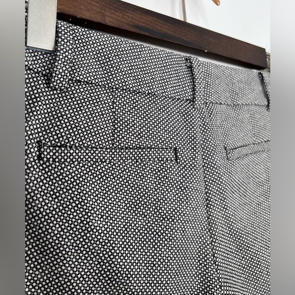 Banana Republic, Size: 0, Martin Fit, Charcoa/White, Small Diamond Pattern, EUC! - Picture 6 of 12